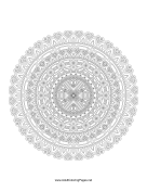 Floral Mandala