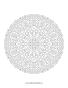 Jazzy Mandala