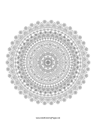 Petals Mandala